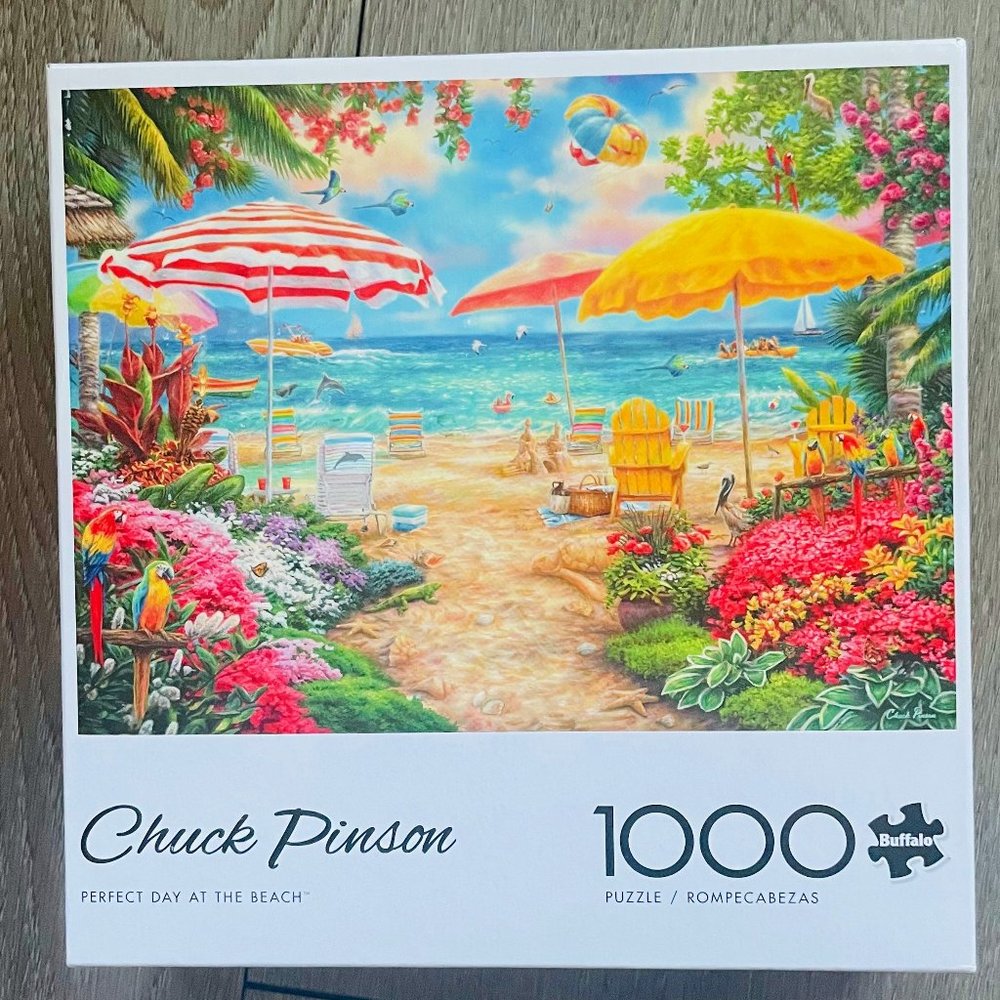 Buffalo Games 1000 pieces puzzle - (OPENED) / 2 for $17